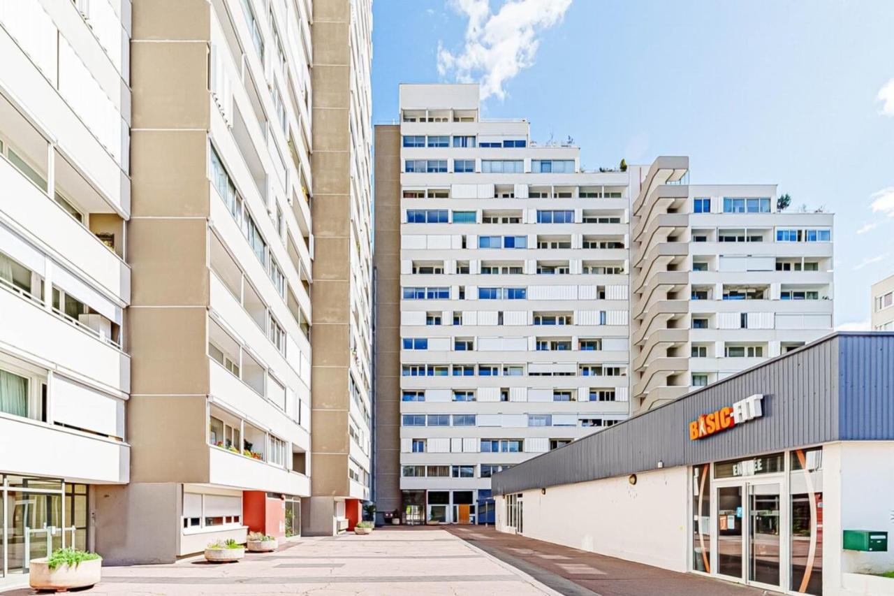 Atypical Apartment With Balcony & Interior Stairs Villeurbanne Exteriör bild